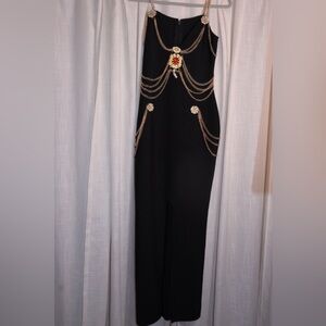 ‘92 Chanel Black Chain Heart Dress (Remake)